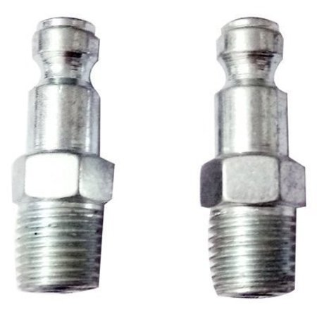 INTRADIN HK CO., LIMITED Mm 2Pk 1/4" Mnpt Plug 1204S255